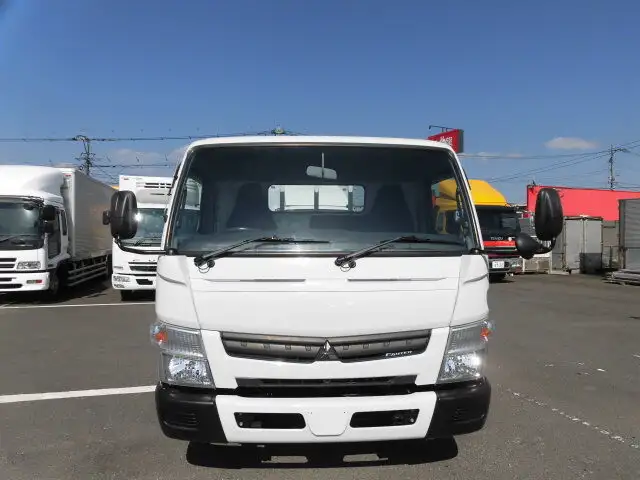 三菱 キャンター 小型 平ボディ パワーゲート 床鉄板の中古トラック画像3