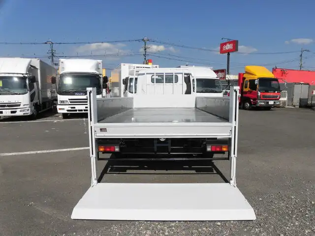 三菱 キャンター 小型 平ボディ パワーゲート 床鉄板の中古トラック画像6