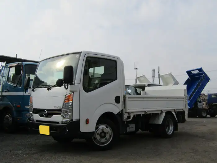日産 アトラス 小型 平ボディ パワーゲート SKG-TZ2F24の中古トラック画像1