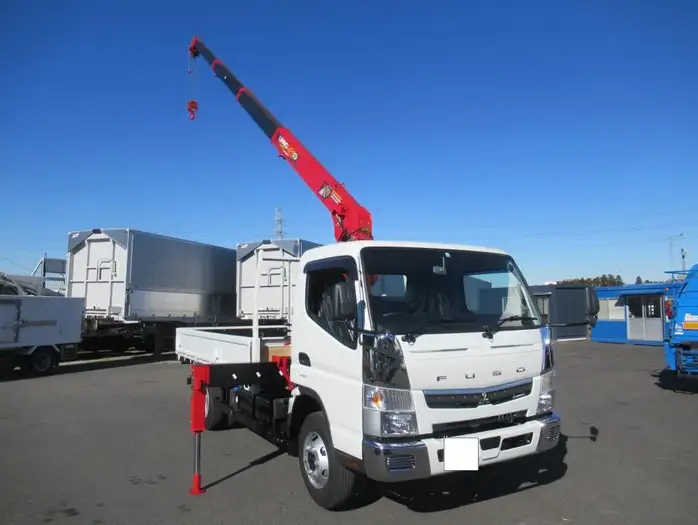 三菱 キャンター 小型 クレーン付 4段 ラジコンの中古トラック画像6
