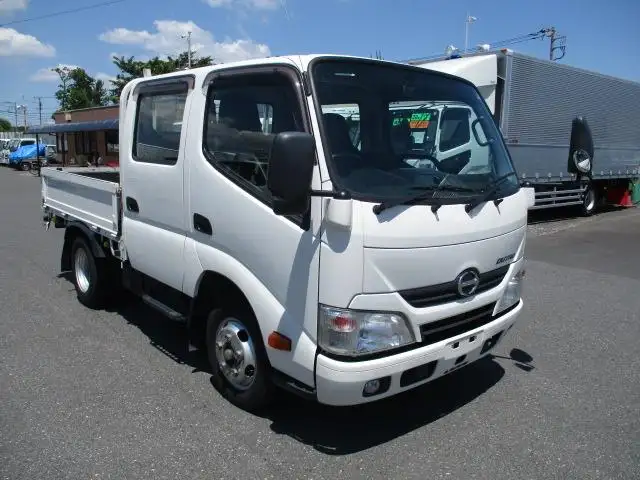 日野 デュトロ 小型 平ボディ Wキャブ TKG-XZU605Mの中古トラック画像2