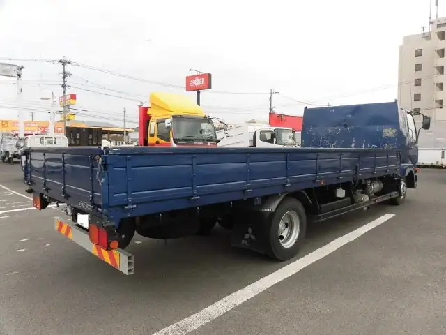 三菱 ファイター 中型/増トン 平ボディ 床鉄板 ベッドの中古トラック画像2