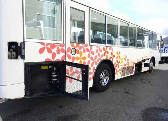 三菱 エアロスター 大型 バス 乗合バス KC-MP717Mの中古トラック画像5