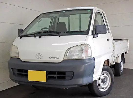トヨタ タウンエース 小型 平ボディ 床鉄板 GC-KM80の中古トラック画像1