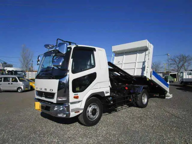 三菱 ファイター 中型/増トン ダンプ ローダー コボレーンの中古トラック画像1