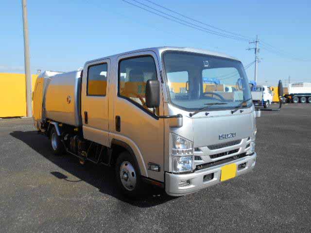 いすゞ エルフ 小型 パッカー車 Wキャブ(ダブルキャブ) プレス式｜画像4