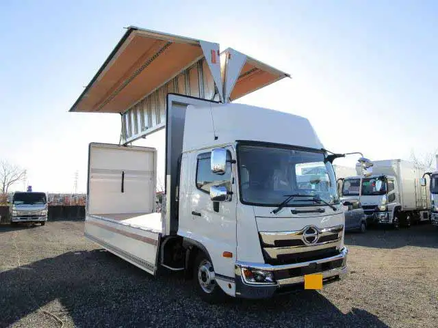 日野 レンジャー 中型/増トン ウイング パワーゲート エアサスの中古トラック画像4