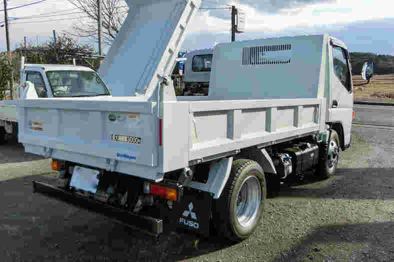 三菱 キャンター 小型 ダンプ 強化 2PG-FBA60｜画像3