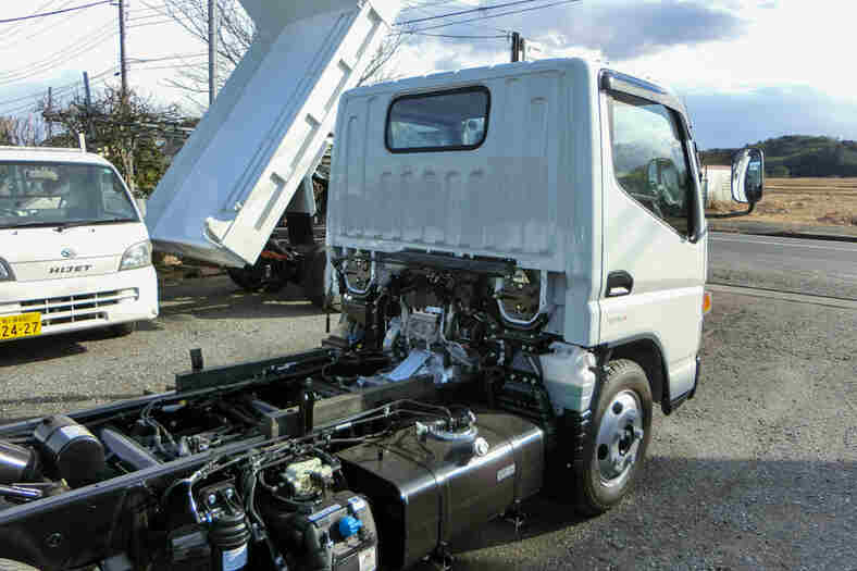 三菱 キャンター 小型 ダンプ 強化 2PG-FBA60｜画像9