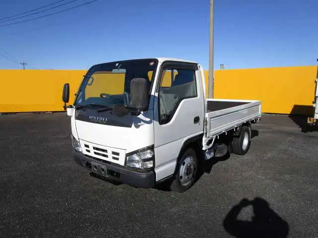 いすゞ エルフ 小型 平ボディ 床鉄板 PB-NKS81Aの中古トラック画像1