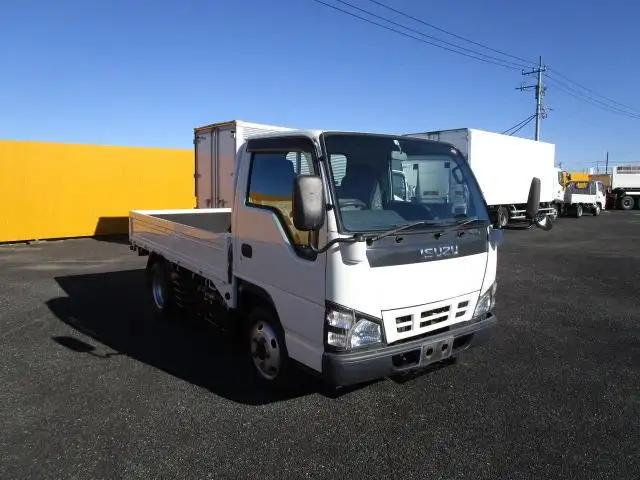 いすゞ エルフ 小型 平ボディ 床鉄板 PB-NKS81Aの中古トラック画像4