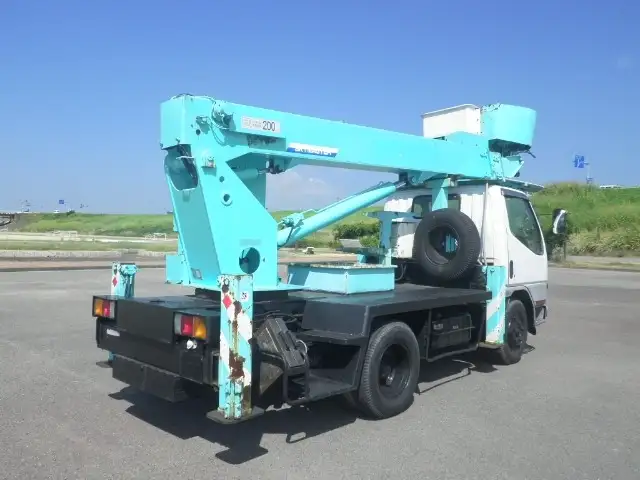 三菱 キャンター 小型 高所・建柱車 高所作業車 KC-FE567Bの中古トラック画像3