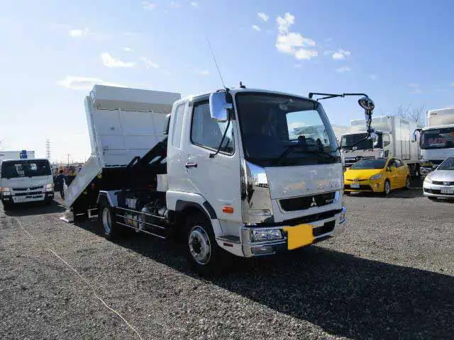 三菱 ファイター 中型/増トン ダンプ ローダー コボレーンの中古トラック画像4