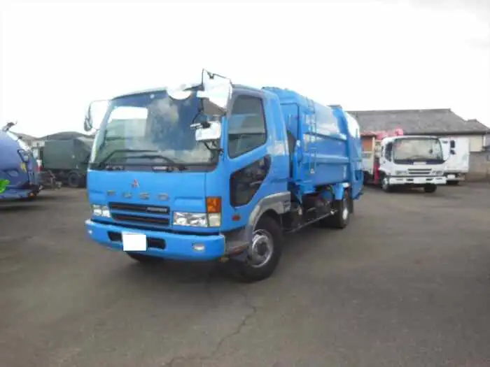 三菱 ファイター 中型/増トン パッカー車 プレス式 ベッドの中古トラック画像1