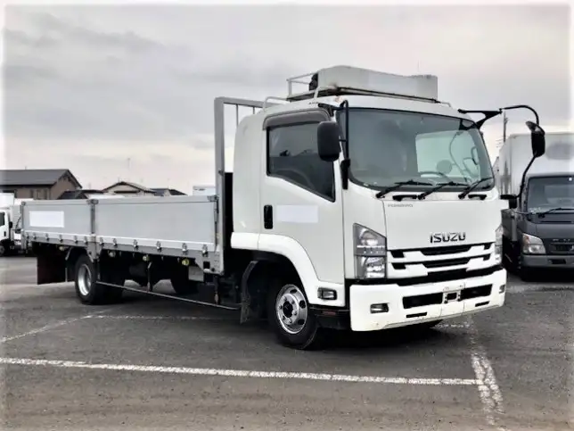 いすゞ フォワード 中型/増トン 平ボディ アルミブロック ベッドの中古トラック画像5