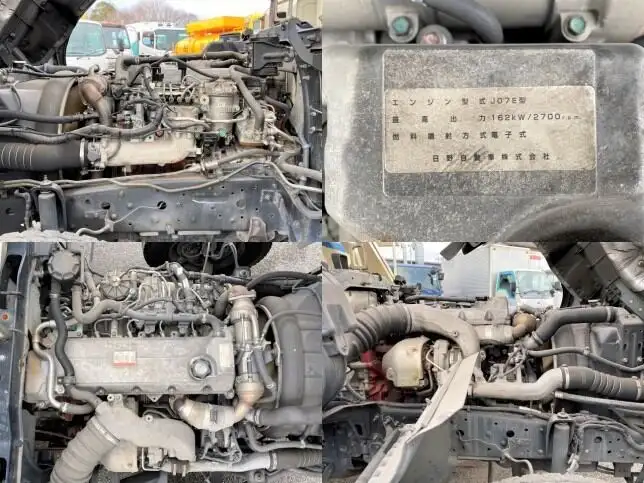 日野 レンジャー 中型/増トン パッカー車 回転ダンプ式 ベッドの中古トラック画像16