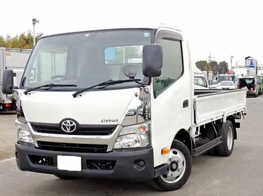 トヨタ ダイナ 小型 平ボディ 床鉄板 TKG-XZU700の中古トラック画像1