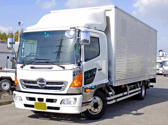日野 レンジャー 中型 アルミバン 標準 SKG-FD9JLAA