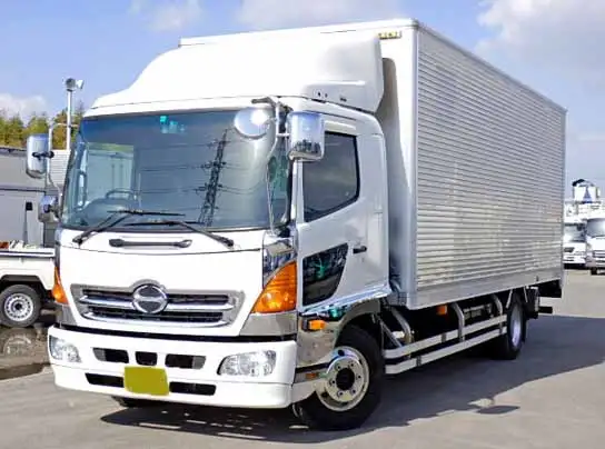 日野 レンジャー 中型/増トン アルミバン パワーゲート ベッドの中古トラック画像1