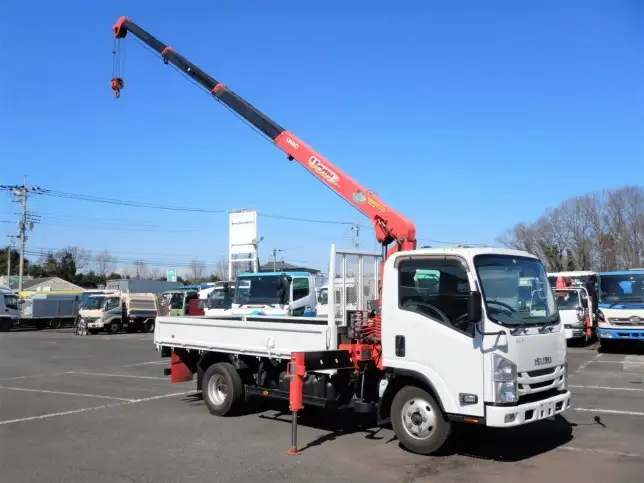いすゞ エルフ 小型 クレーン付 ラジコン TRG-NMR85ARの中古トラック画像5