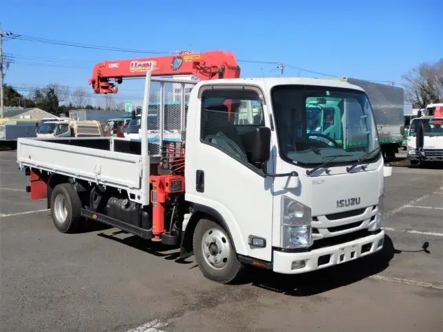 いすゞ エルフ 小型 クレーン付 ラジコン TRG-NMR85ARの中古トラック画像4
