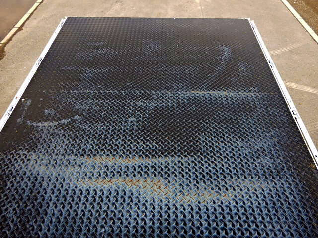 三菱 キャンター 小型 平ボディ 床鉄板 アルミブロック｜画像5