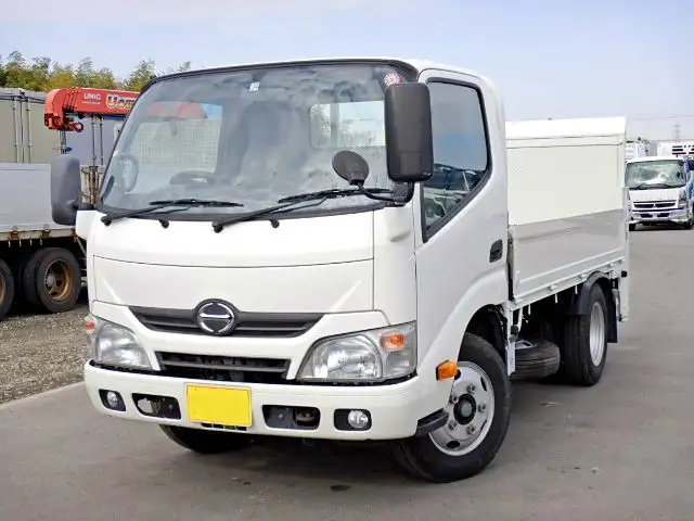 日野 デュトロ 小型 平ボディ パワーゲート TKG-XZU605Mの中古トラック画像1