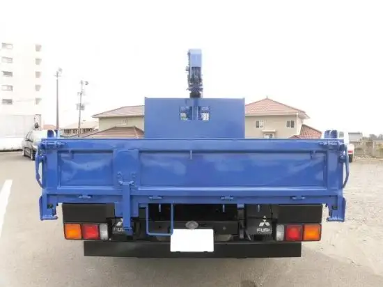 三菱 キャンター 小型 クレーン付 床鉄板 3段の中古トラック画像8
