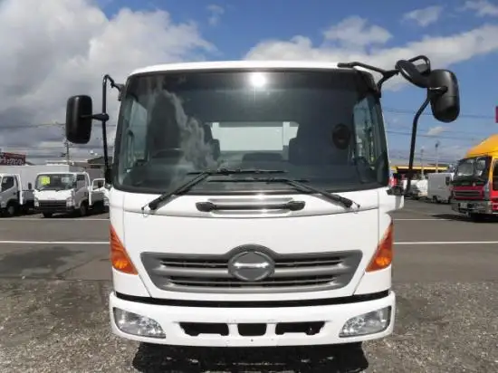 日野 レンジャー 中型/増トン ダンプ 土砂禁 ステンレス張りの中古トラック画像2
