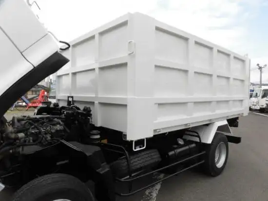日野 レンジャー 中型/増トン ダンプ 土砂禁 ステンレス張りの中古トラック画像9