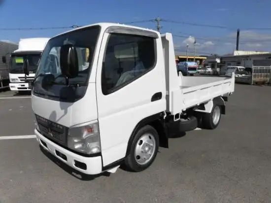 三菱 キャンター 小型 ダンプ PA-FE71BBD H17の中古トラック画像1