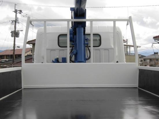 三菱 キャンター 小型 クレーン付 床鉄板 4段｜画像7