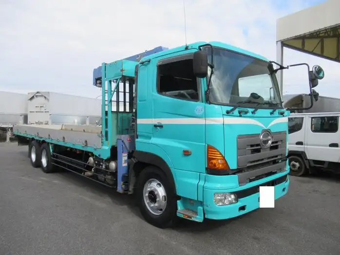 日野 プロフィア 大型 クレーン付 エアサス 3段の中古トラック画像2