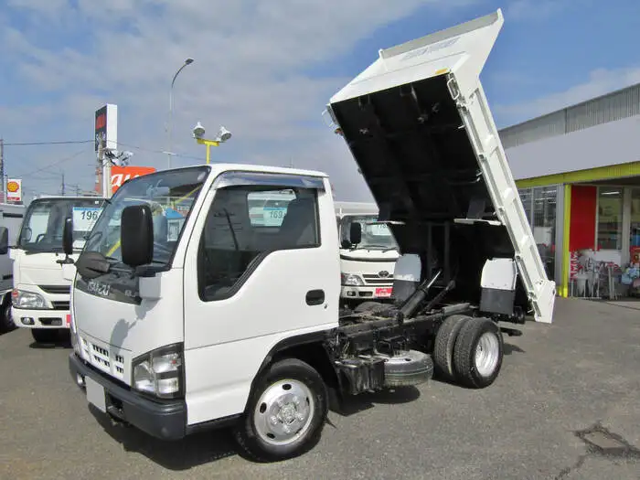 いすゞ エルフ 小型 ダンプ 強化 PB-NKS81ANの中古トラック画像1