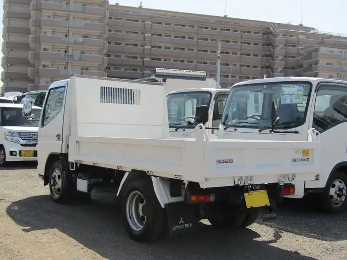 三菱 キャンター 小型 ダンプ PA-FE71DBD H18の中古トラック画像2