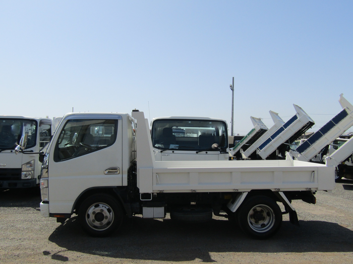 三菱 キャンター 小型 ダンプ PA-FE71DBD H18の中古トラック画像4