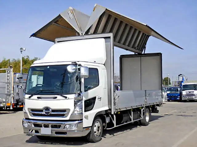 日野 レンジャー 中型/増トン ウイング ベッド PB-FD7JLFA の中古トラック【車両No.107386】