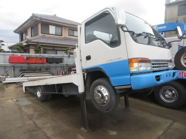 いすゞ エルフ 小型 車両重機運搬 KC-NPR71LR H8の中古トラック画像3