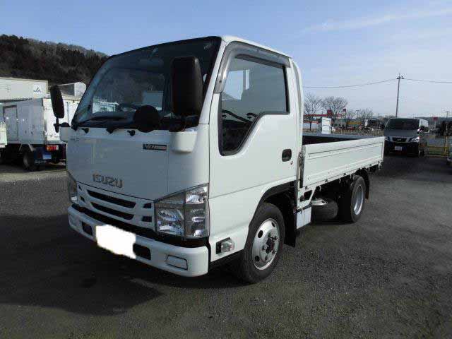 いすゞ エルフ 小型 平ボディ 10尺 TRG-NJS85A