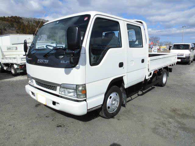 三菱 ミニキャブ  平ボディ 幌 GBD-U61T の中古トラック【車両No.129613】