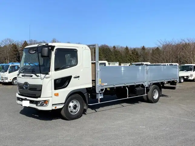 日野 レンジャー 中型/増トン 平ボディ アルミブロック ベッド の中古トラック【車両No.107667】