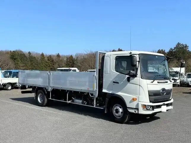 日野 レンジャー 中型/増トン 平ボディ アルミブロック ベッドの中古トラック画像5
