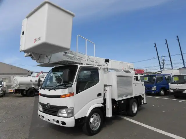 トヨタ ダイナ 小型 高所・建柱車 高所作業車 BDG-XZU354H の トヨタ ダイナ 小型 高所・建柱車 高所作業車 BDG-XZU354H の
