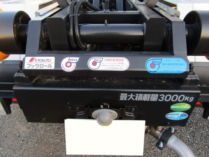三菱 キャンター 小型 アームロール コンテナ付き シングルホイスト｜画像7