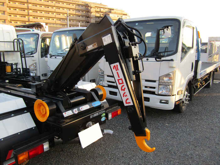 三菱 キャンター 小型 アームロール コンテナ付き シングルホイスト｜画像5