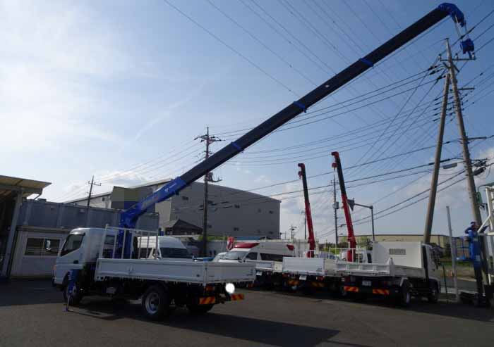 三菱 キャンター 小型 クレーン付 5段 ラジコン｜画像4