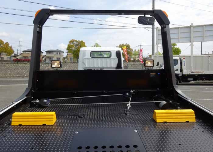 三菱 キャンター 小型 車両重機運搬 ラジコン ウインチ｜画像10