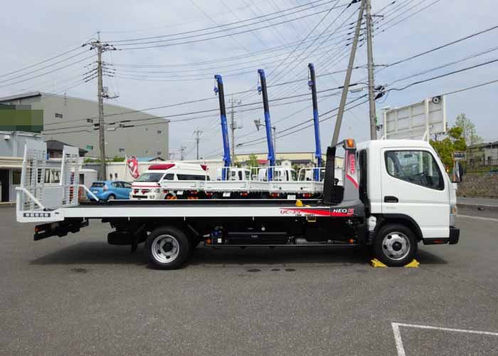 三菱 キャンター 小型 車両重機運搬 ラジコン ウインチ｜画像3