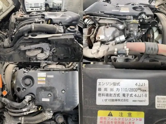 いすゞ エルフ 小型 アルミバン ジョルダー 3枚観音の中古トラック画像9