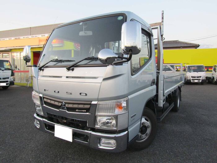 三菱 キャンター 小型 平ボディ ワイドセミ TKG-FEA20